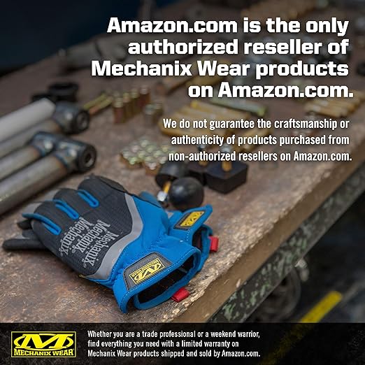 Mechanix Wear: The Original Work Glove with Secure Fit, Synthetic Leather Performance Gloves for Multi-Purpose Use, Durable, Touchscreen Capable Safety Gloves for Men (Red, Medium) - Image 4